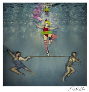 Underwater circus by Lucie Drlikova 